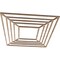 Ekena Millwork Raven Wood Fretwork Pierced Ceiling Medallion, Red Oak, 16"OD x 5 7/8"ID x 3/8"T CMWP16X16X0375RARO - alternate 4